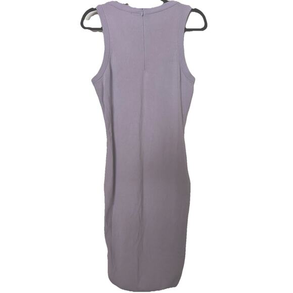 Michael Michael Kors Dress Womens Medium Lilac Sleeveless Sheath Floral Back Zip - Picture 6 of 6